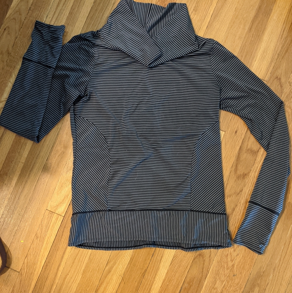 Prana long sleeve cowl neck shirt